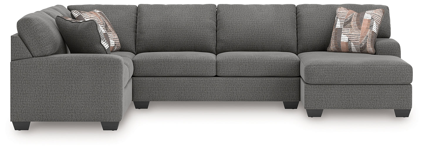 Newellen 3-Piece Sectional with Chaise