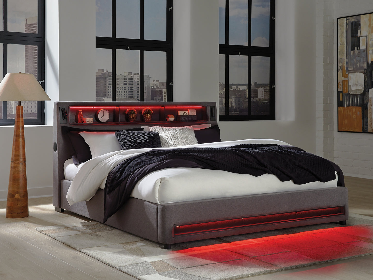 Verishaw King Upholstered Bed