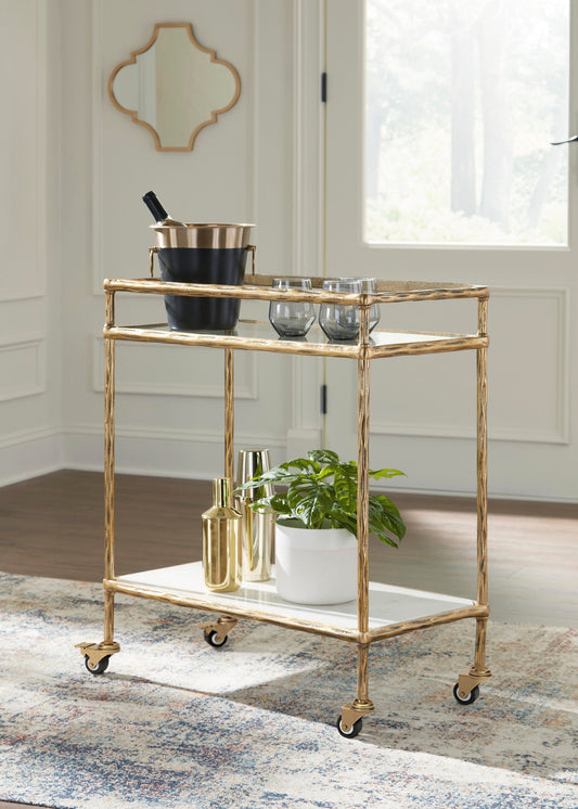 Ashley Express - Plattfield Bar Cart