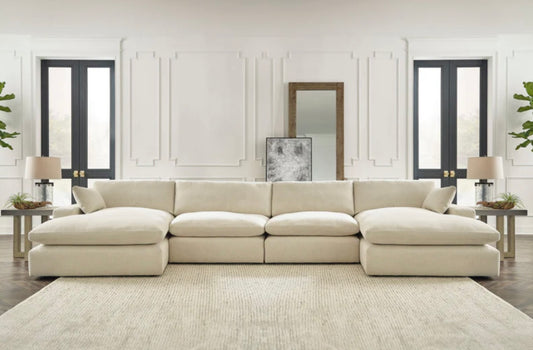 Elyza dual chaise 4 piece set