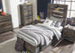 Drystan  Panel Bed With 4 Storage Drawers