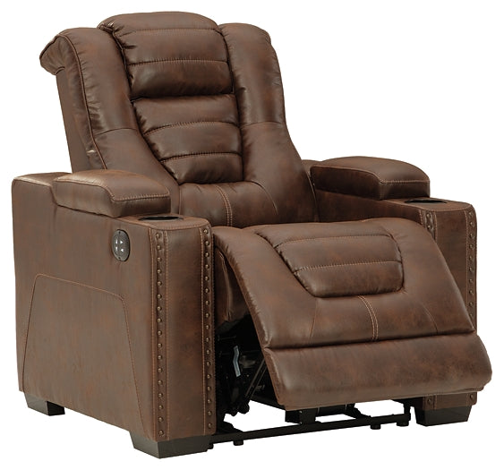 Owner's Box PWR Recliner/ADJ Headrest