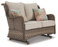 Clear Ridge Loveseat Glider w/Cushion