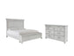 Kanwyn Queen Panel Bed with Storage with Dresser