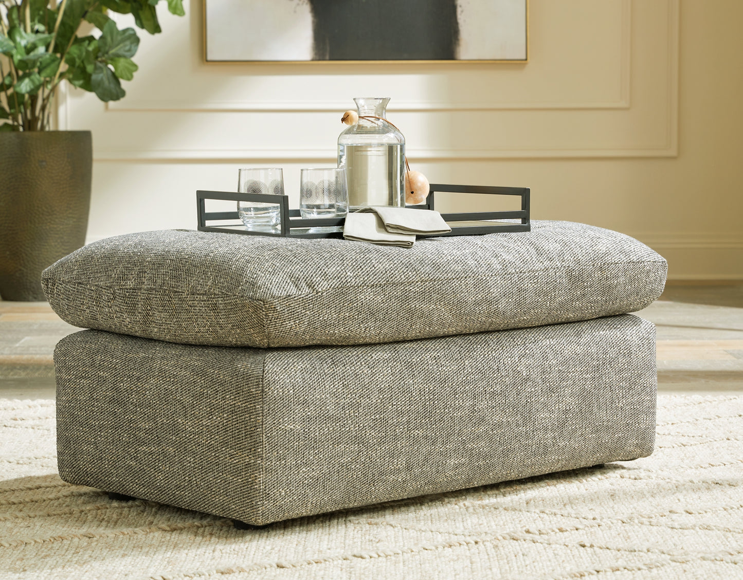 Ashley Express - Dramatic Ottoman