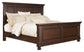 Porter  Panel Bed With Dresser