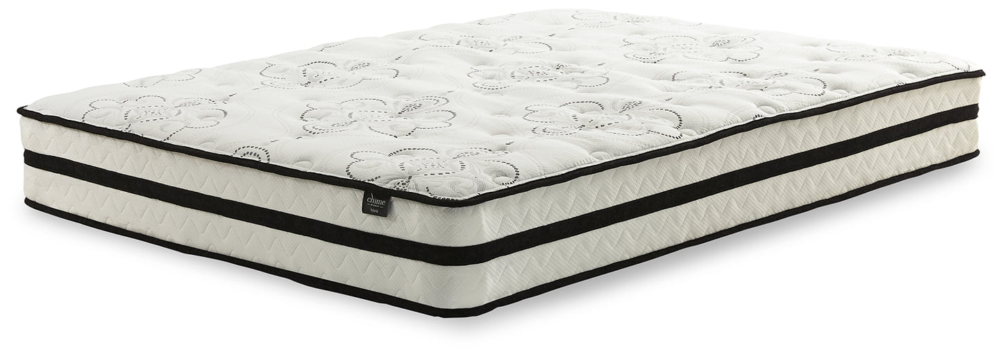 Ashley Express - Chime 10 Inch Hybrid Queen Mattress and Pillow