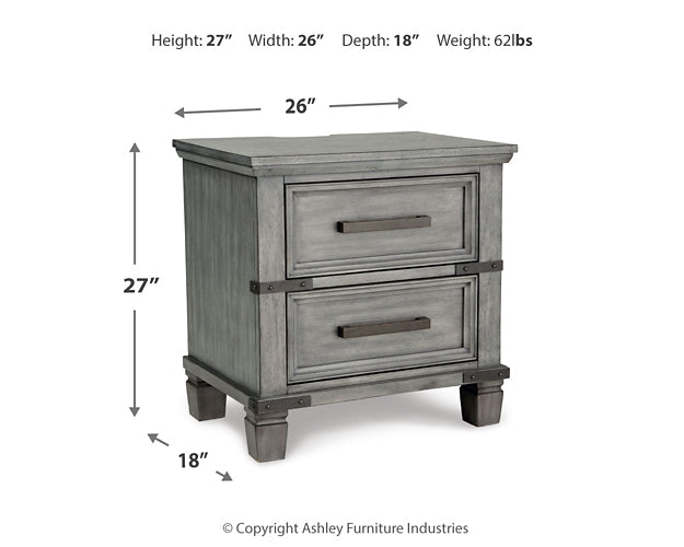 Ashley Express - Russelyn Two Drawer Night Stand