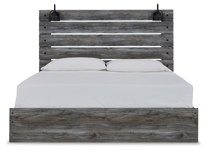 Baystorm King Panel Bed with Dresser