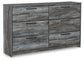 Baystorm Queen Panel Headboard with Dresser