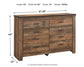 Trinell King/California King Panel Headboard with Dresser