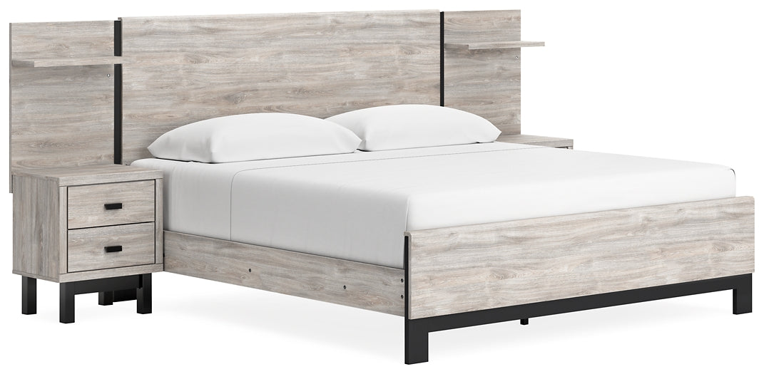 Ashley Express - Vessalli  Panel Bed With Extensions