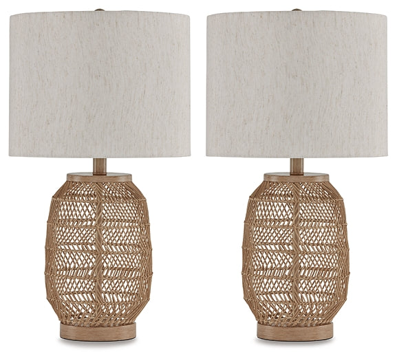 Ashley Express - Orenman Rattan Table Lamp (2/CN)