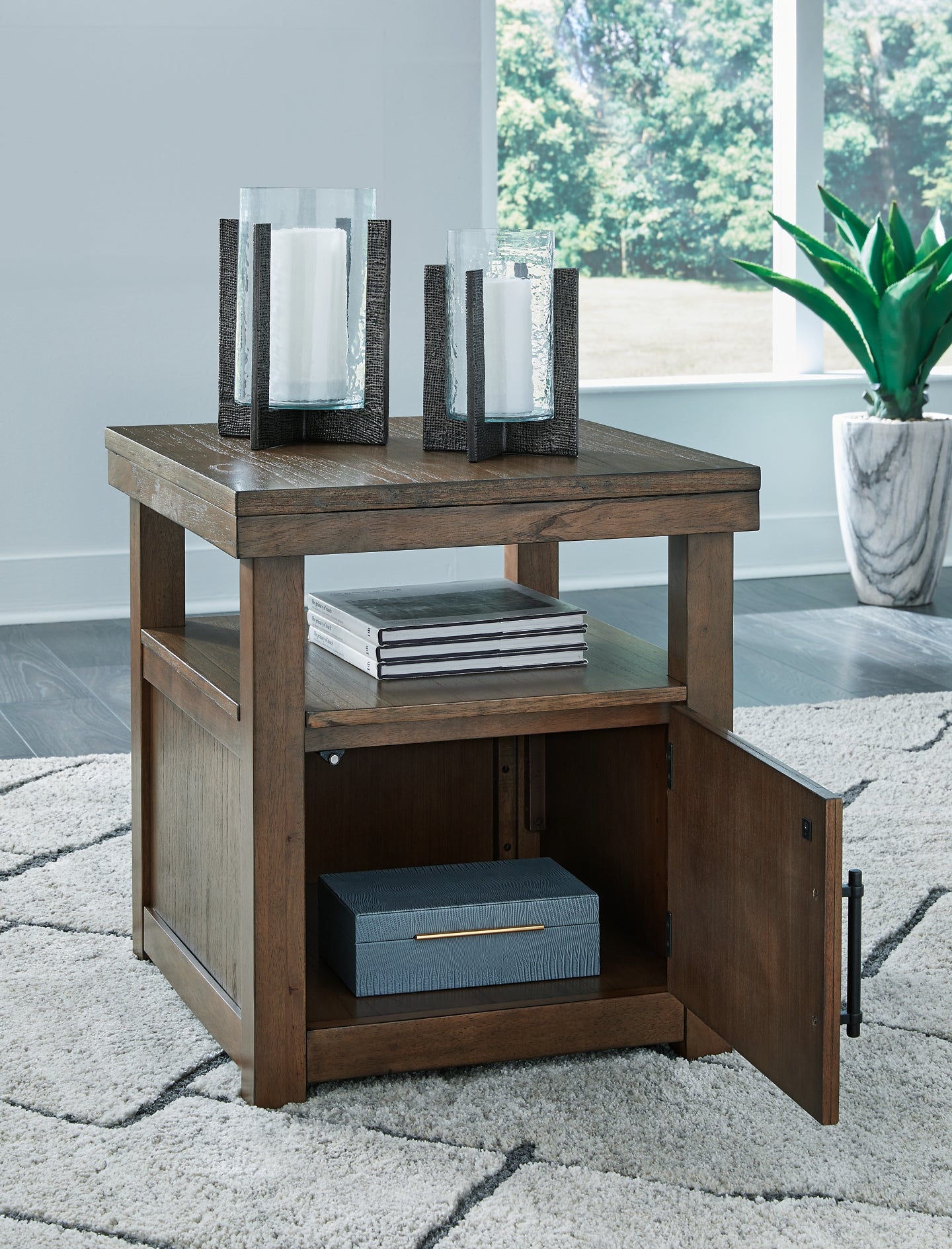 Ashley Express - Boardernest Rectangular End Table