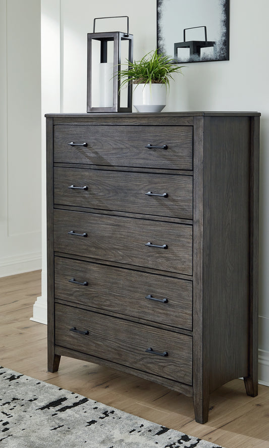 Montillan Five Drawer Chest