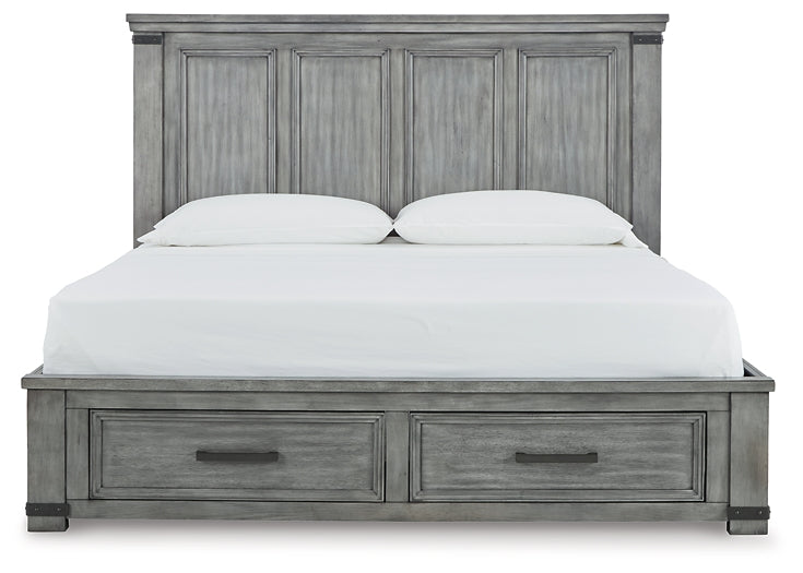 Russelyn King Storage Bed with Dresser