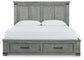 Russelyn California King Storage Bed with Dresser