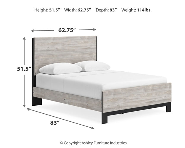 Vessalli Queen Panel Bed with Dresser