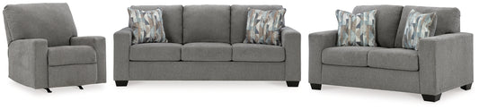 Deltona Sofa, Loveseat and Recliner