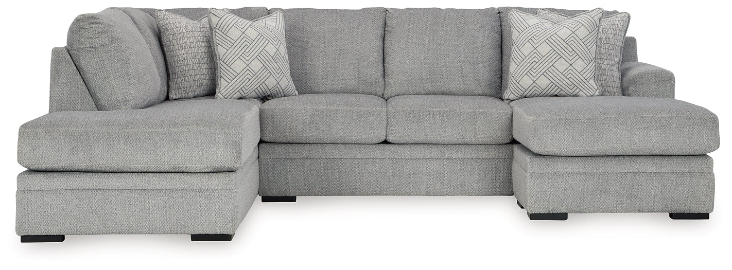 Casselbury 2-Piece Sectional with Ottoman