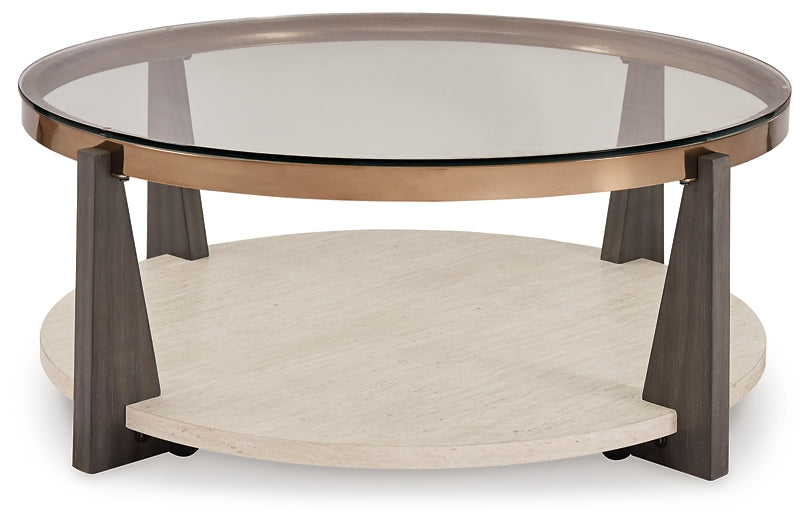 Ashley Express - Frazwa Round Cocktail Table