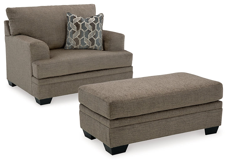 Stonemeade Sofa, Loveseat, Chair and Ottoman