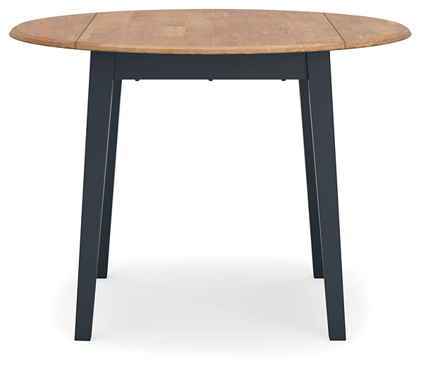 Ashley Express - Gesthaven Round DRM Drop Leaf Table