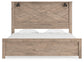 Senniberg King Panel Bed with Dresser and 2 Nightstands