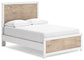 Charbitt Full Panel Bed with Dresser and Nightstand