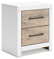 Charbitt Full Panel Bed with Dresser and Nightstand