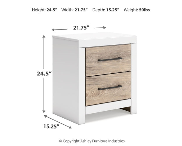 Charbitt Queen Panel Bed with Dresser and Nightstand