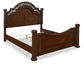 Lavinton Queen Poster Bed with Dresser and Nightstand