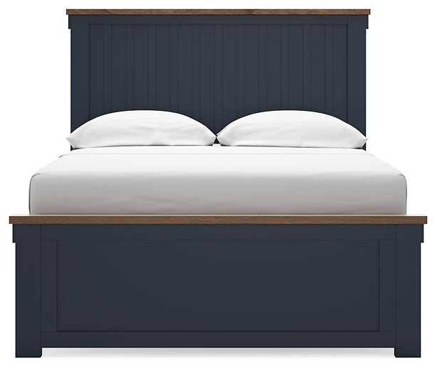 Ashley Express - Landocken Full Panel Bed with 2 Nightstands