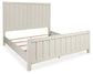 Shaybrock King Panel Bed with Dresser and 2 Nightstands