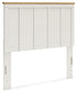 Linnocreek Full Panel Headboard with Dresser