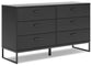 Ashley Express - Socalle Queen Panel Platform Bed with Dresser