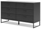 Ashley Express - Socalle Queen Platform Bed with Dresser