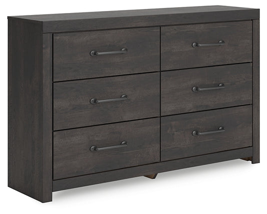 Hollivern Six Drawer Dresser