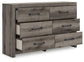 Graystorm Six Drawer Dresser