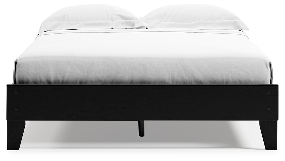 Ashley Express - Finch Queen Platform Bed with Dresser, Chest and 2 Nightstands