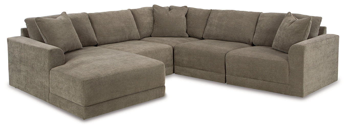 Raeanna 5-Piece Sectional with Chaise