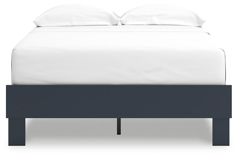 Ashley Express - Simmenfort Full Platform Bed with Dresser and 2 Nightstands