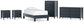 Ashley Express - Simmenfort Twin Platform Bed with Dresser, Chest and 2 Nightstands