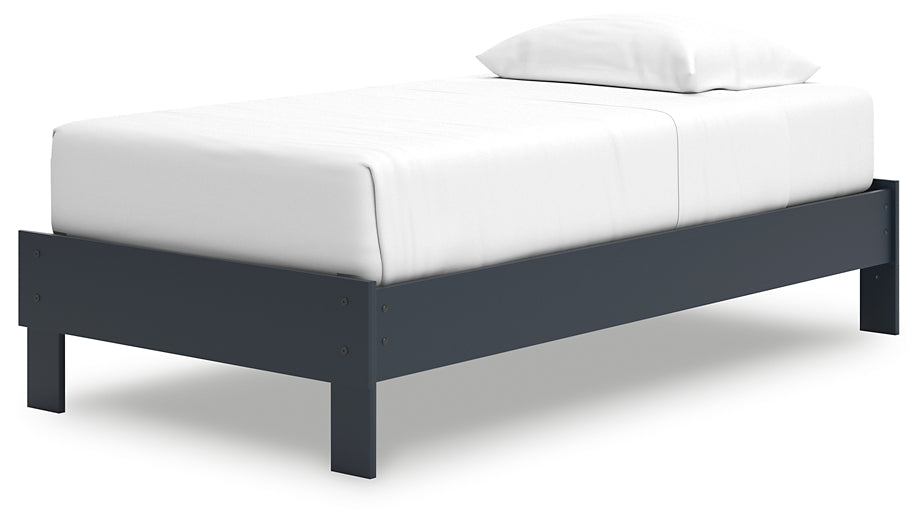 Ashley Express - Simmenfort Twin Platform Bed with Dresser