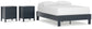 Ashley Express - Simmenfort Full Platform Bed with 2 Nightstands