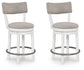 Ashley Express - Robbinsdale UPH Swivel Barstool (2/CN)