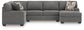 Newellen 3-Piece Sectional with Chaise