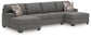 Newellen 3-Piece Sectional with Double Chaise