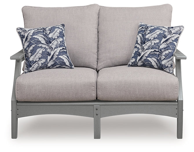 Cove Beach Loveseat w/Cushion