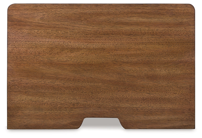 Rowlenstown Queen Poster Bed with Mirrored Dresser and Nightstand